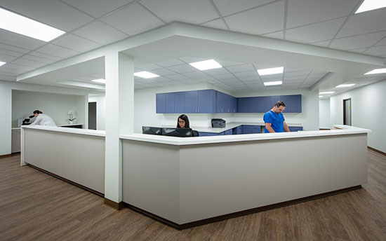 Front desk
